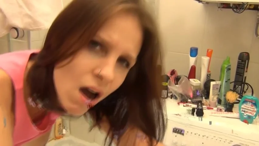 100% PRIVATE CREAMPIE FUCK - BATHROOM!