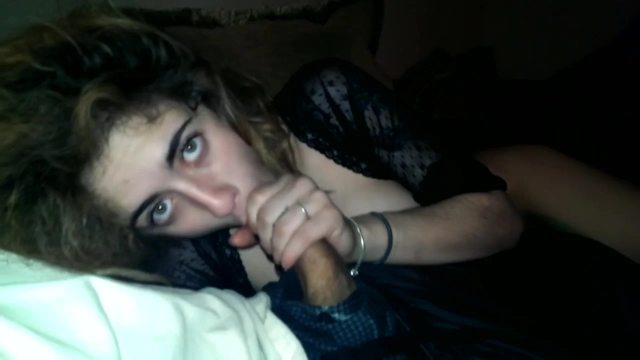 Pov Blow Job from young cutie who swallows!