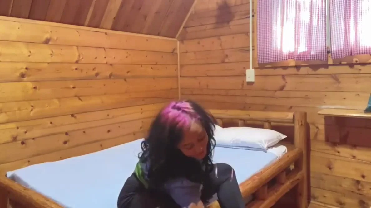 Woman Masturbates And Talks Dirty In Her Car And Cabin