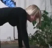 Kristine Spanked Doggystyle