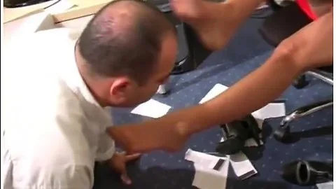 Mistress From France Play With A Foot Slave