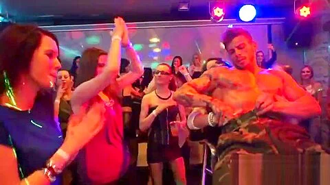 Slutty sweeties get absolutely fierce and nude at hardcore party
