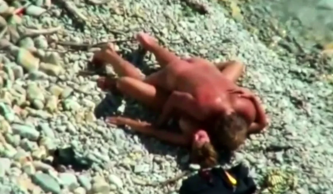 My sister's shameless sex on the beach