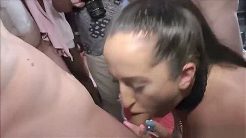 Isabella Bangs First Bukkake Shot