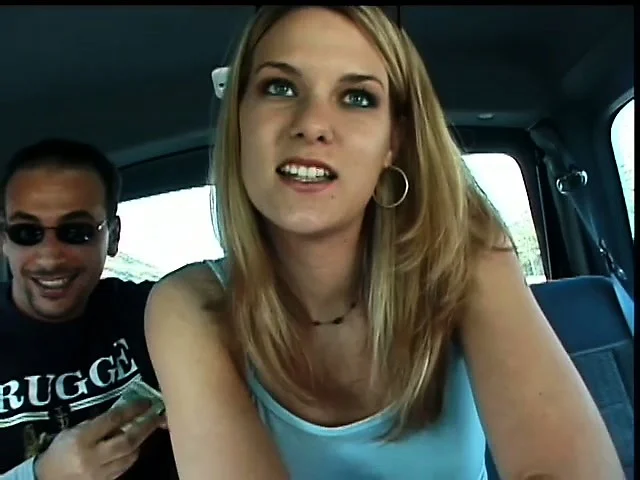 Stunning blonde is eager to have a cock shoved down her throat