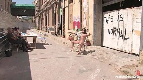 Susana Abril Fully Nude in Central Square
