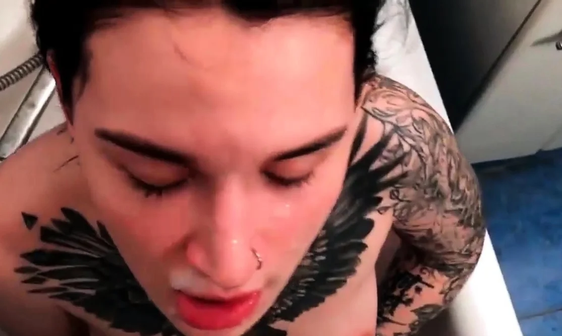 CUM IN MOUTH AND CUM ON FACE COMPILATION