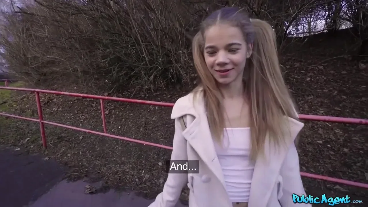 Cute Teen 18+ Sabrina Spice Takes My Money For Blowjob In The Forest