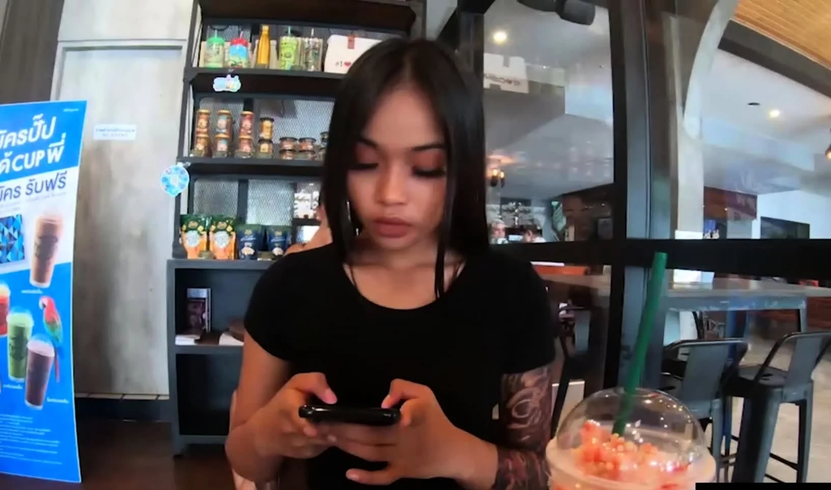 A real amateur asian teen gets fucked by her lucky BF