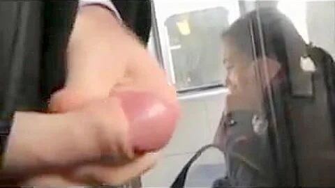 Man is going shock Asian girl with his naked cock