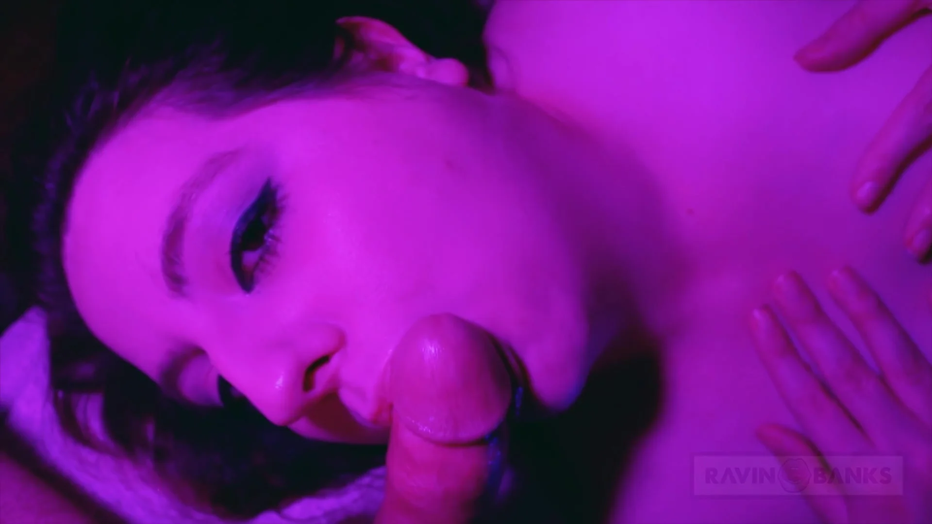Ravin Banks Horny Party Blowjob Facefucked Slow Sensual Deepthroat Moaning Sucking Gagging Cock Bj D