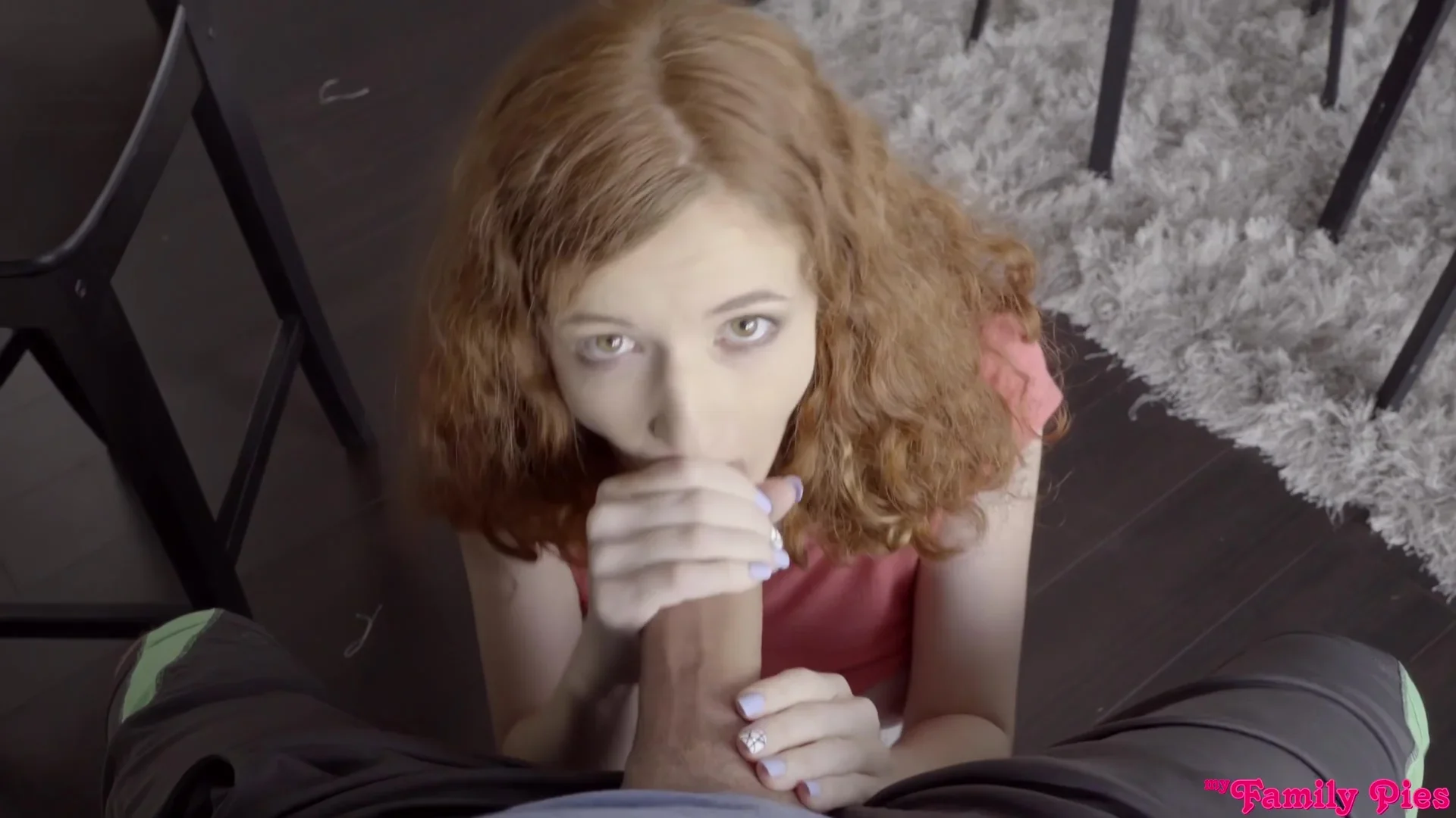Abbey Rain - Fucks Stepbrother Behind Closed Door