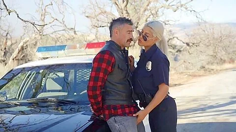 Kinky Police Milf Bridgette B Wants Big Dick