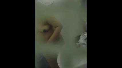 Spying on Step mom showering