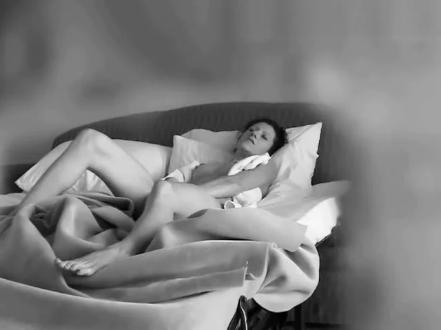 Horny Wife caught masturbating on