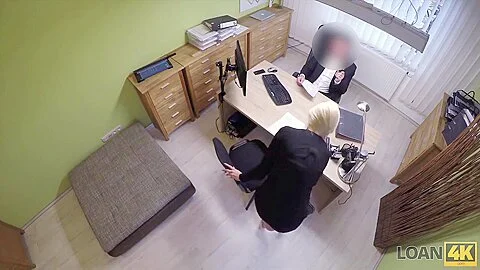 Raunchy Blond Fucks For Loan To Buy A New Car