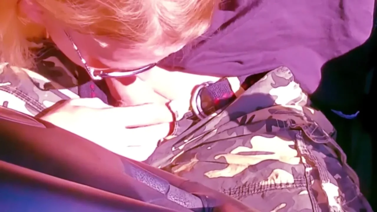 Oral Sex In The Car Going On A Trip Cum In The Mouth