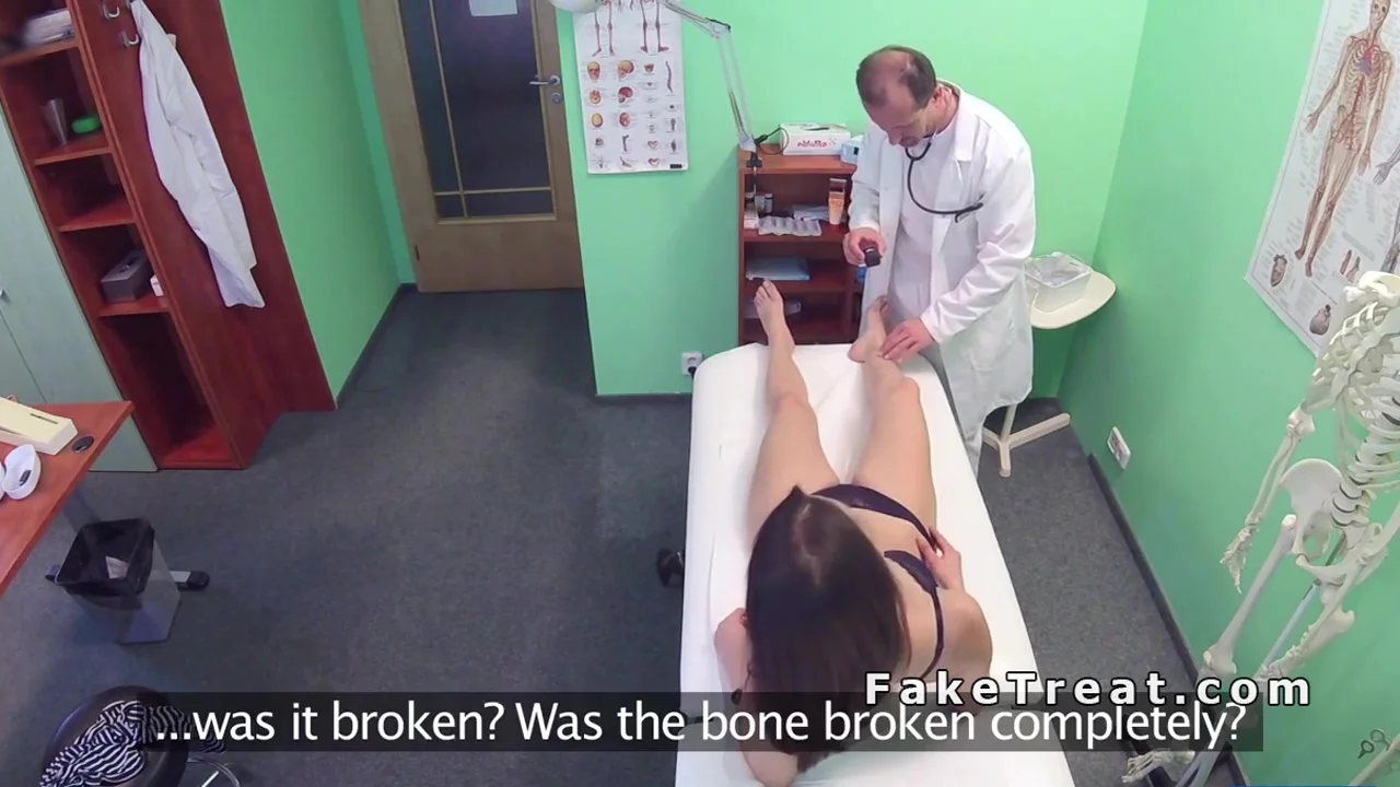 Doctor Fucks Throat And Cunt To Patient
