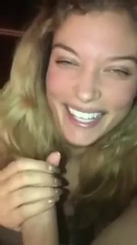 Horny Amateur Slut Sucks Stranger's Dick
