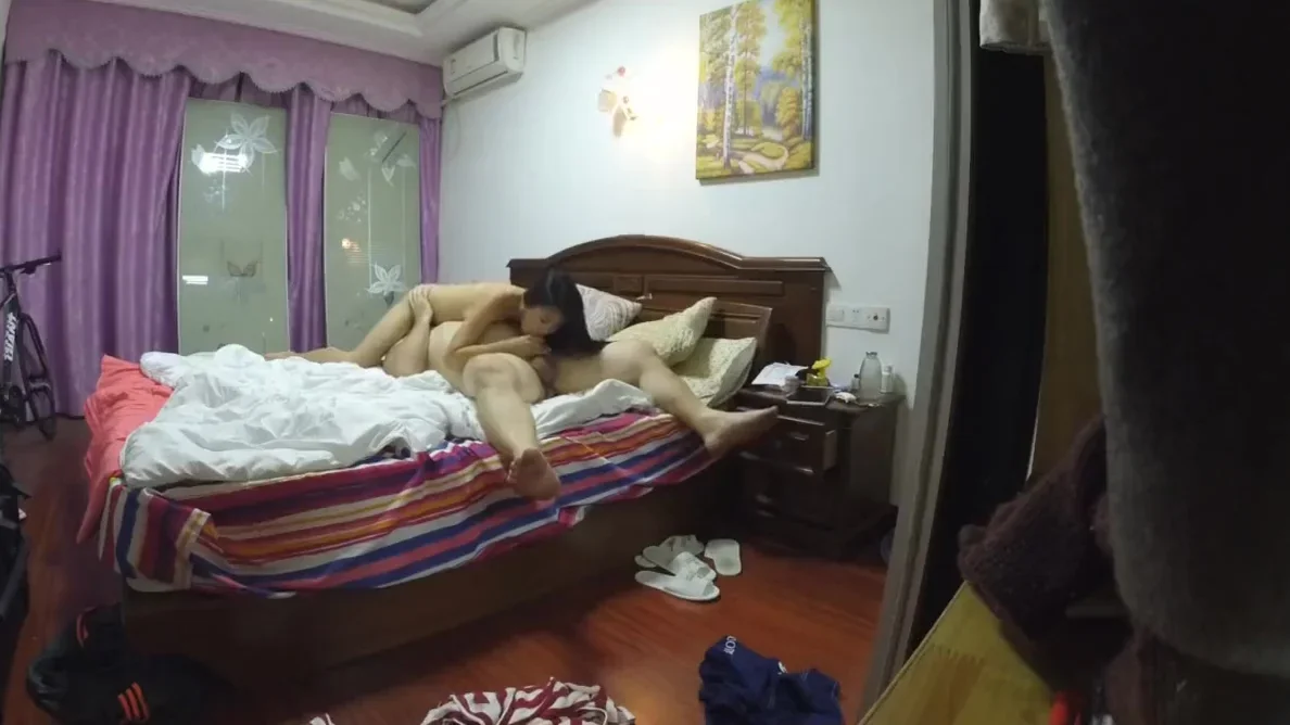 Fat guy fucking asian prostitute on