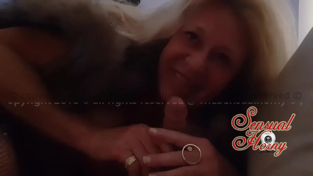 See How This Horny Mature Spent Her New Years Eve Loves To Suck Young Cocks 1