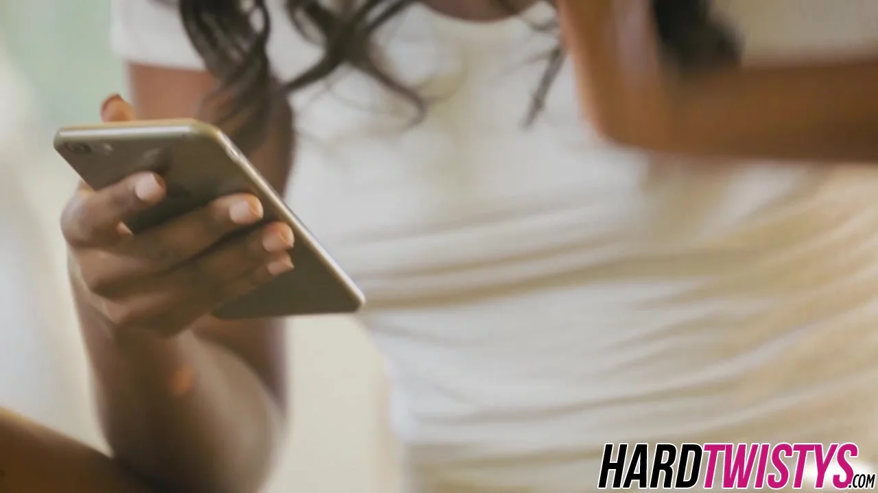 Lovely ebony babe Yara Skye is pummeled by a hard cock
