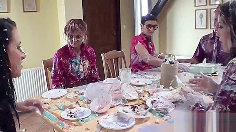 Foxy Babes Get Fucked At A Party