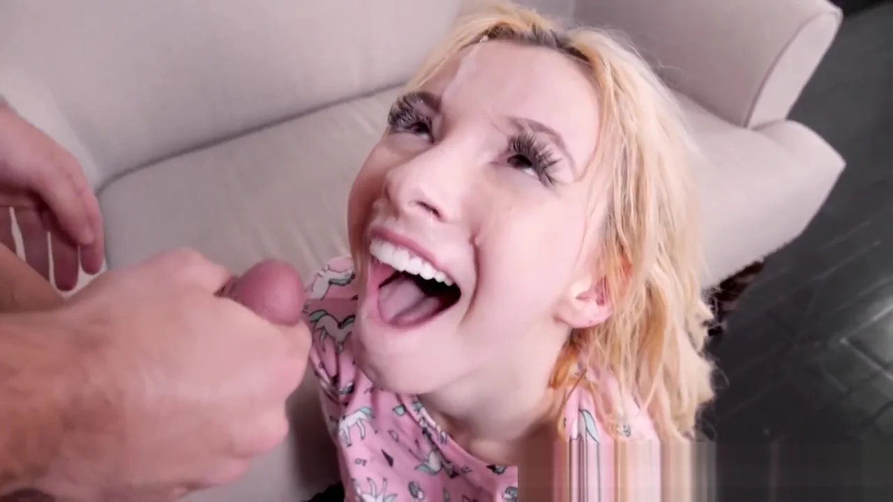 Small blonde stepsister teen 18+ gets plowed