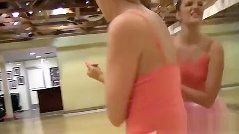 Lesbian ballerinas lick
