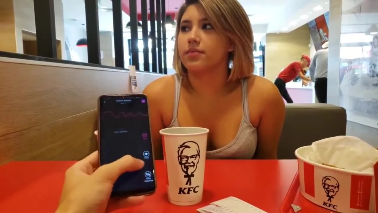 Cute Real Girl Enjoys Public Lush Control Ends Fucked In To