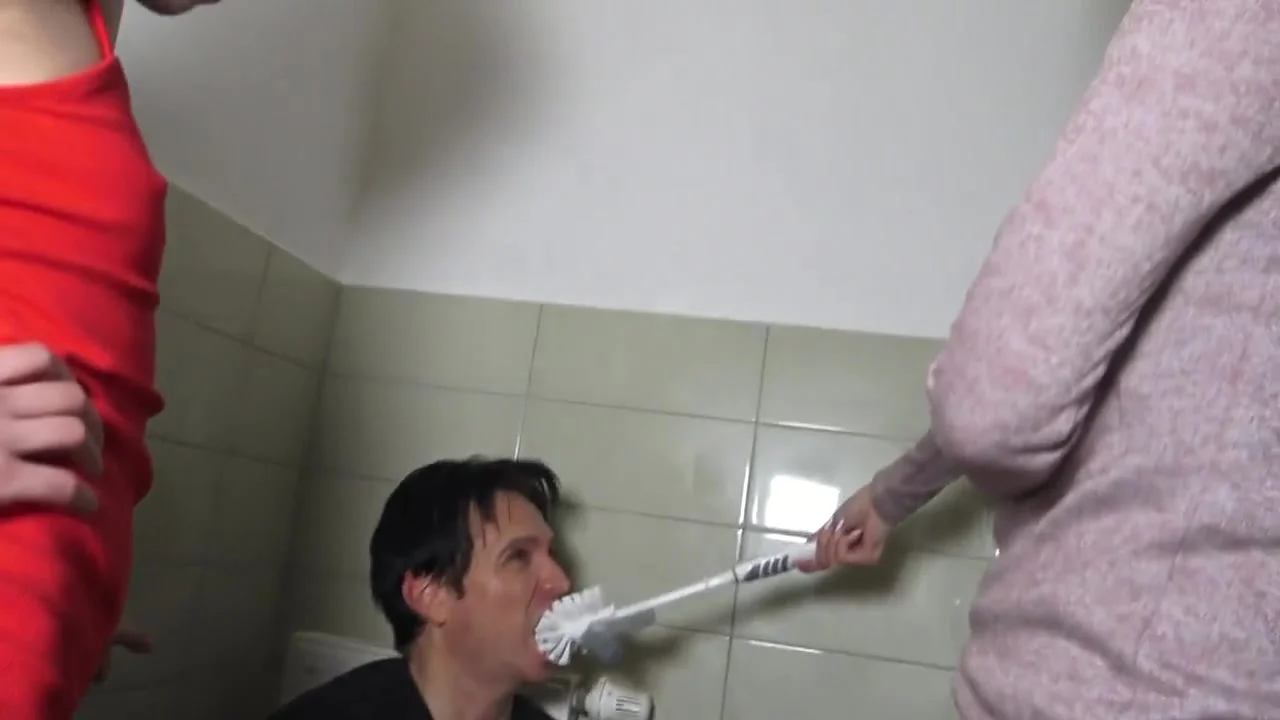 Toilet slave for youg brat girls. by Femdom Austria