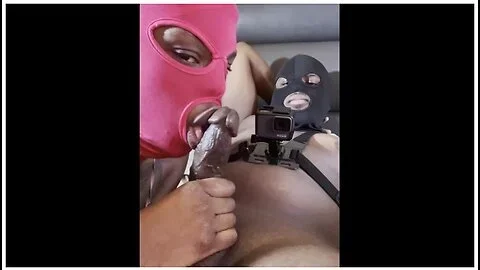 Shy Ebony Milf Gives Amazing Sloppy Blowjob!!