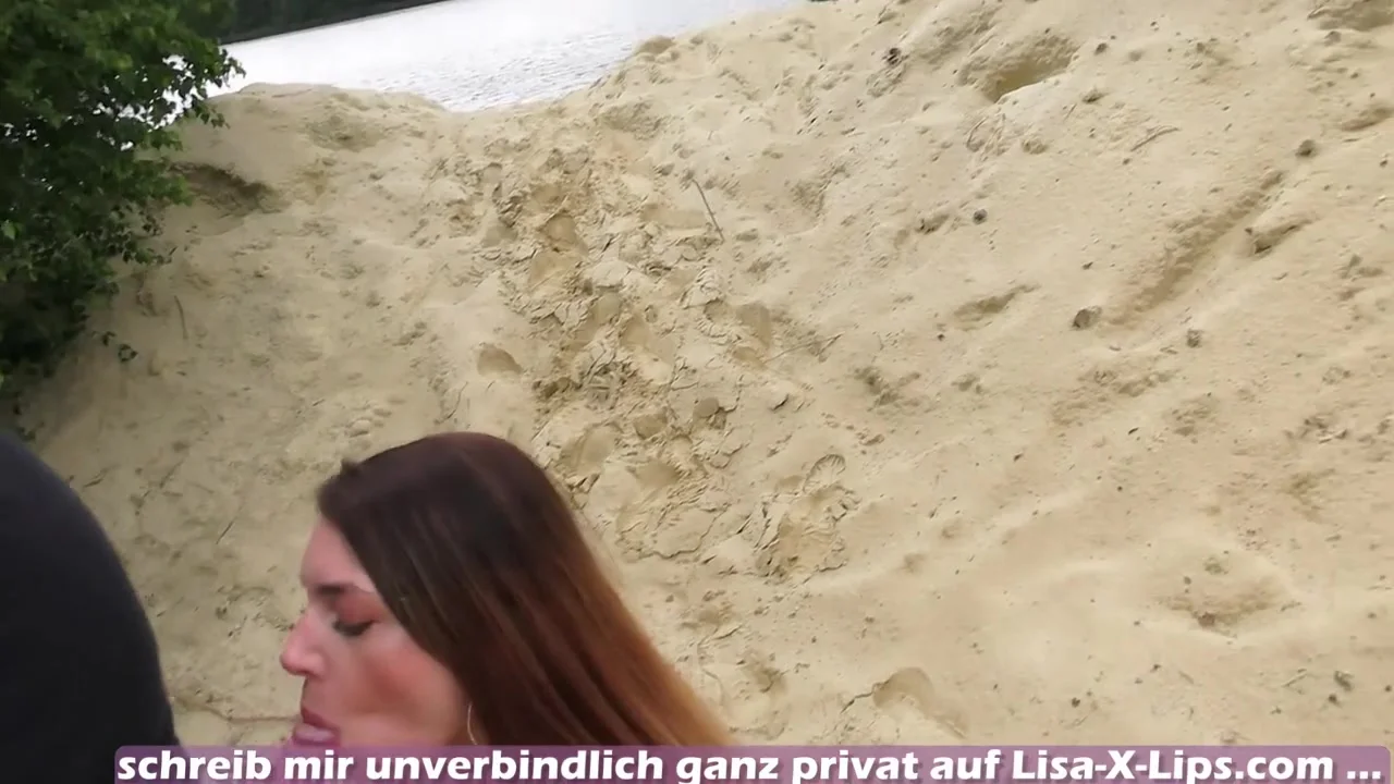 Caught at public blowjob with german skinny amateur teen 18+