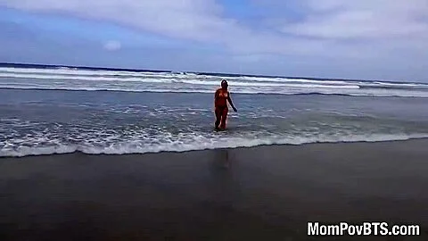 Fitness Pro Does Nude Yoga On Beach