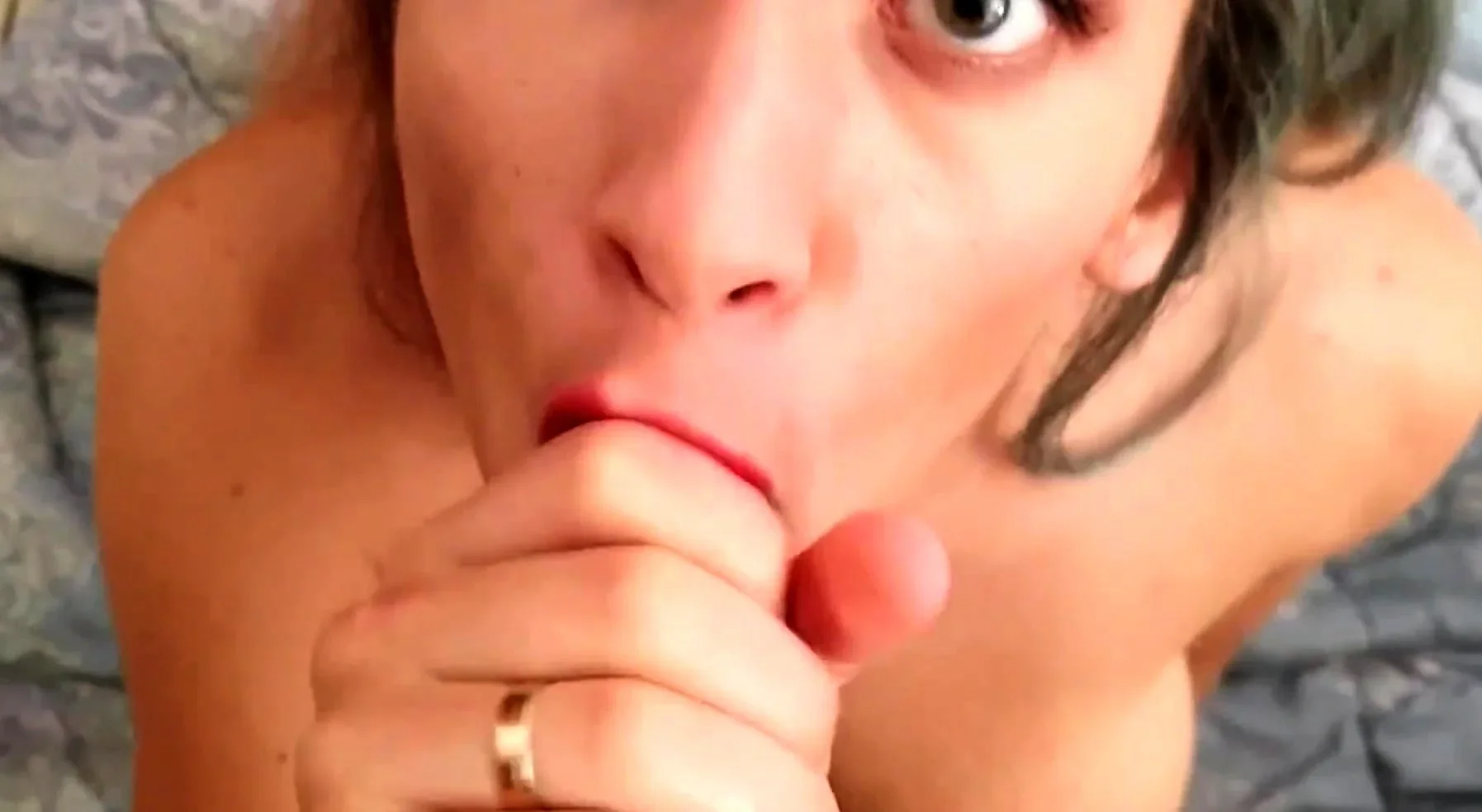 Incredible POV blowjob with cumshot on my face