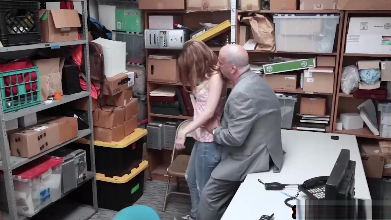 Redhead teen 18+ Got Fucked Because She Helped A Step dad Thief