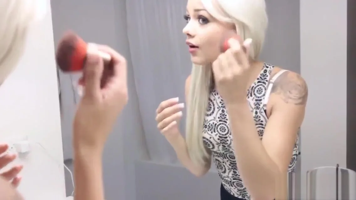 Fucked cfnm blonde facial