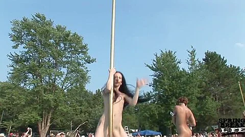 Naked Stage Show at Nudes a Poppin - SpringbreakLife