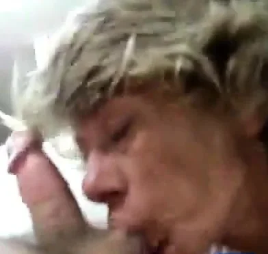 Granny sucks good and swallows reward