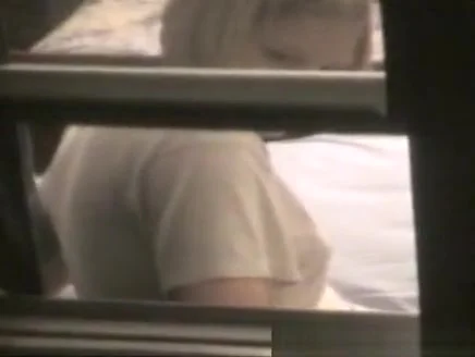 Masturbating at window