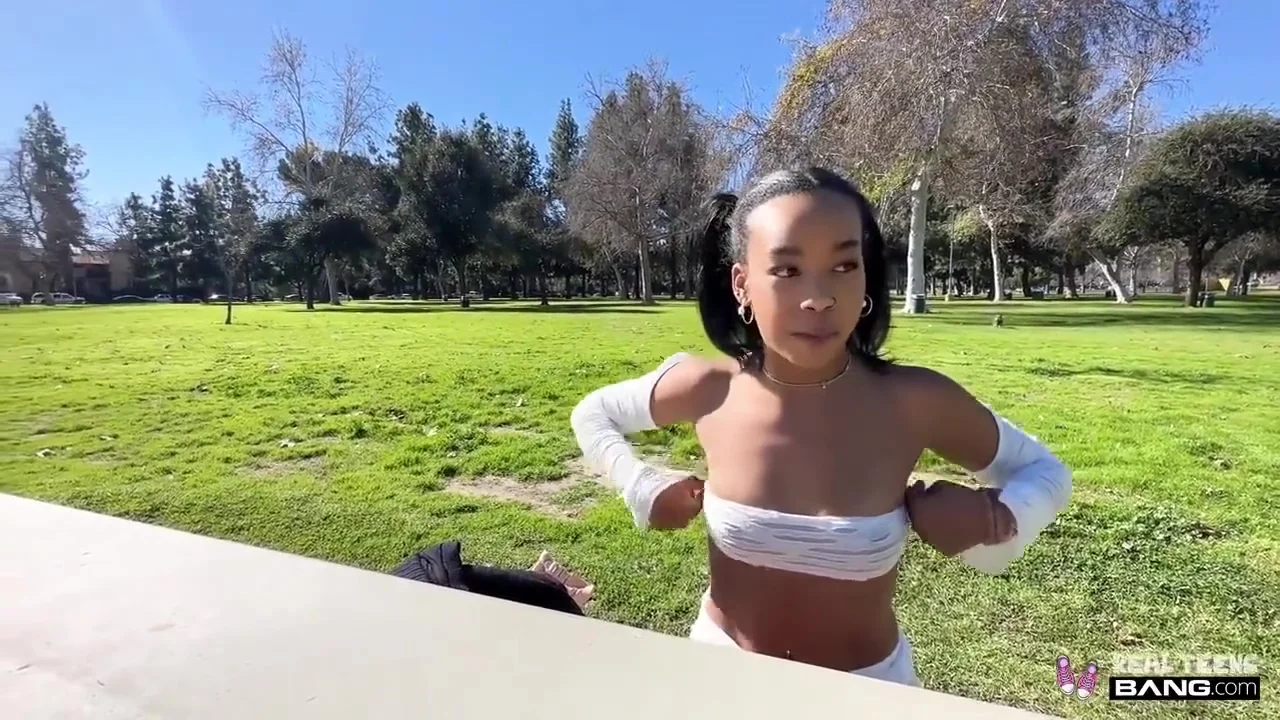Gets Her Tight Ebony Pussy Fucked