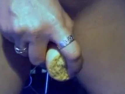 My wife masturbate on web cam