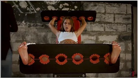 Tickletherapy - Leya Goes Crazy - Tickle Hell In Stocks