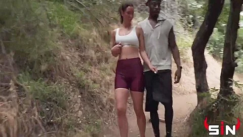 White Girl Gets Caught Fucking A Black Guy On A Hike (ig 3x Twitter Sevyanharden) 20 Min