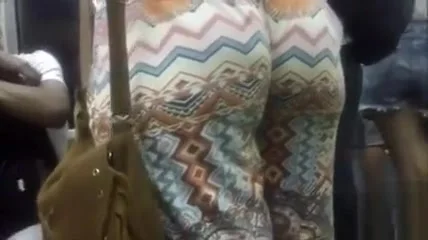 Yummy bum in the colorful pants