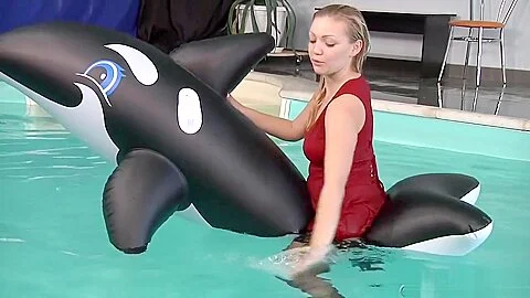 cute girl in water #2