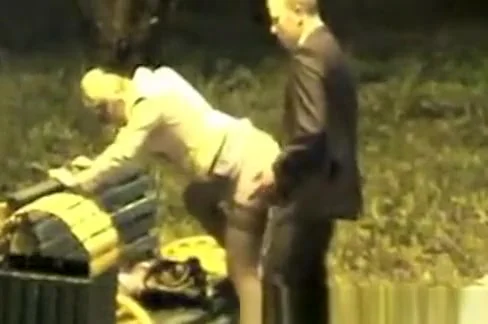 couple caught fucking in park
