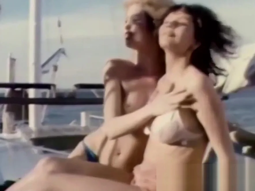 Vintage porn at its best with two hot babes