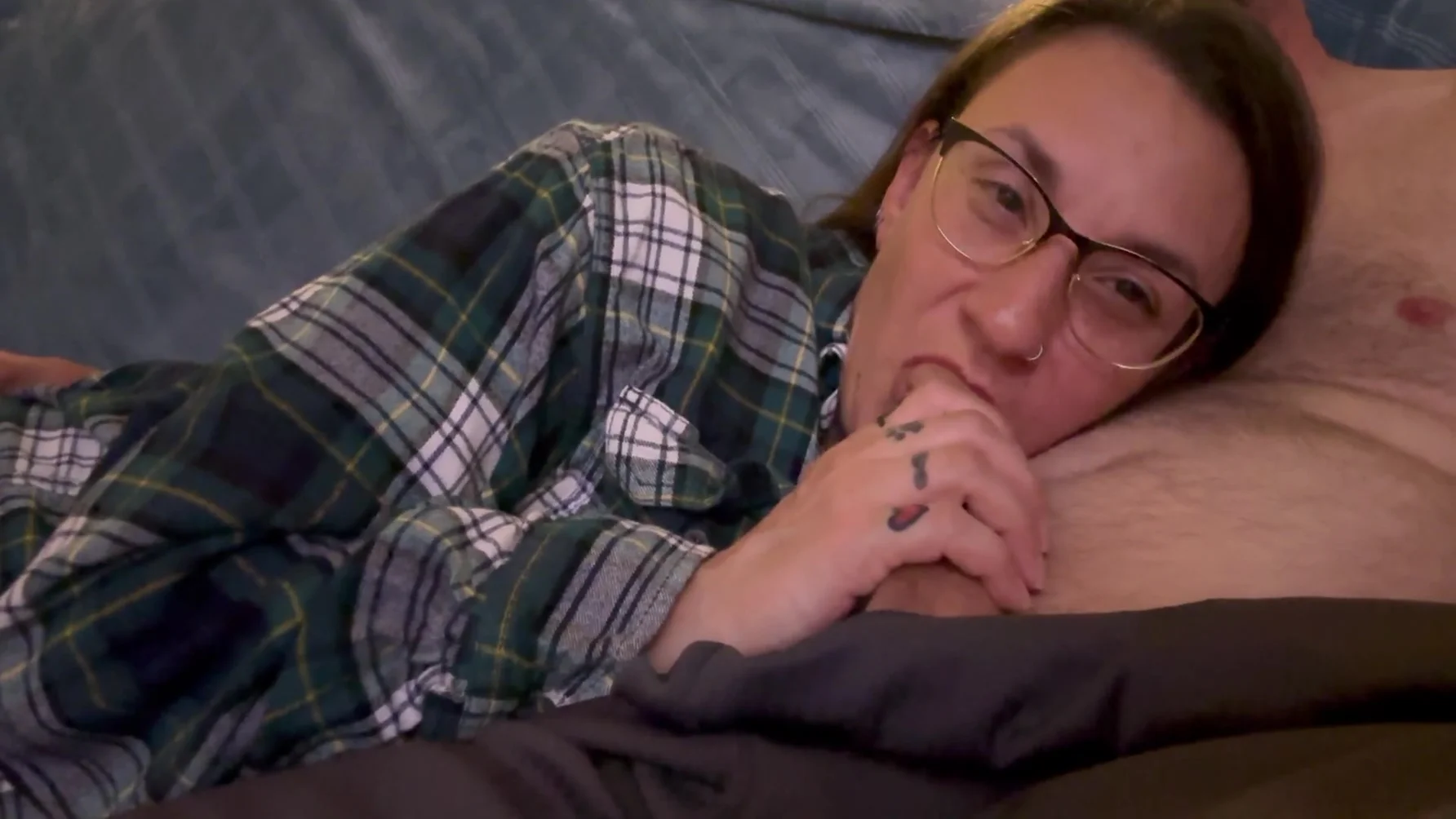 A Lazy Evening On The Couch (best Blowjob)