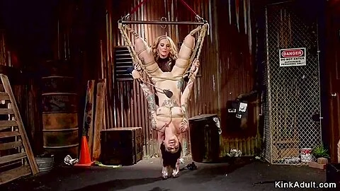 Blond Hair Babe Lesbian Ass Fuck Fucks Tied Up Alt Babe